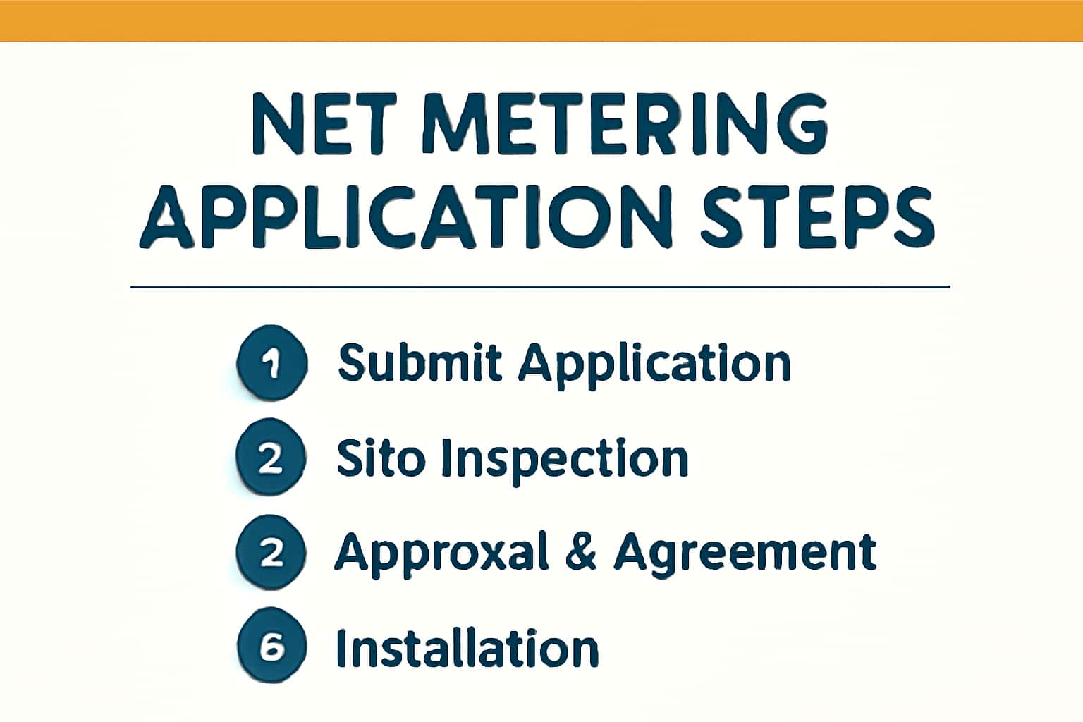 Net Metering Application Steps