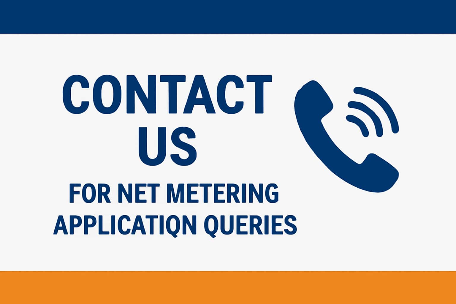 Contact Us for Net Metering Application Queries